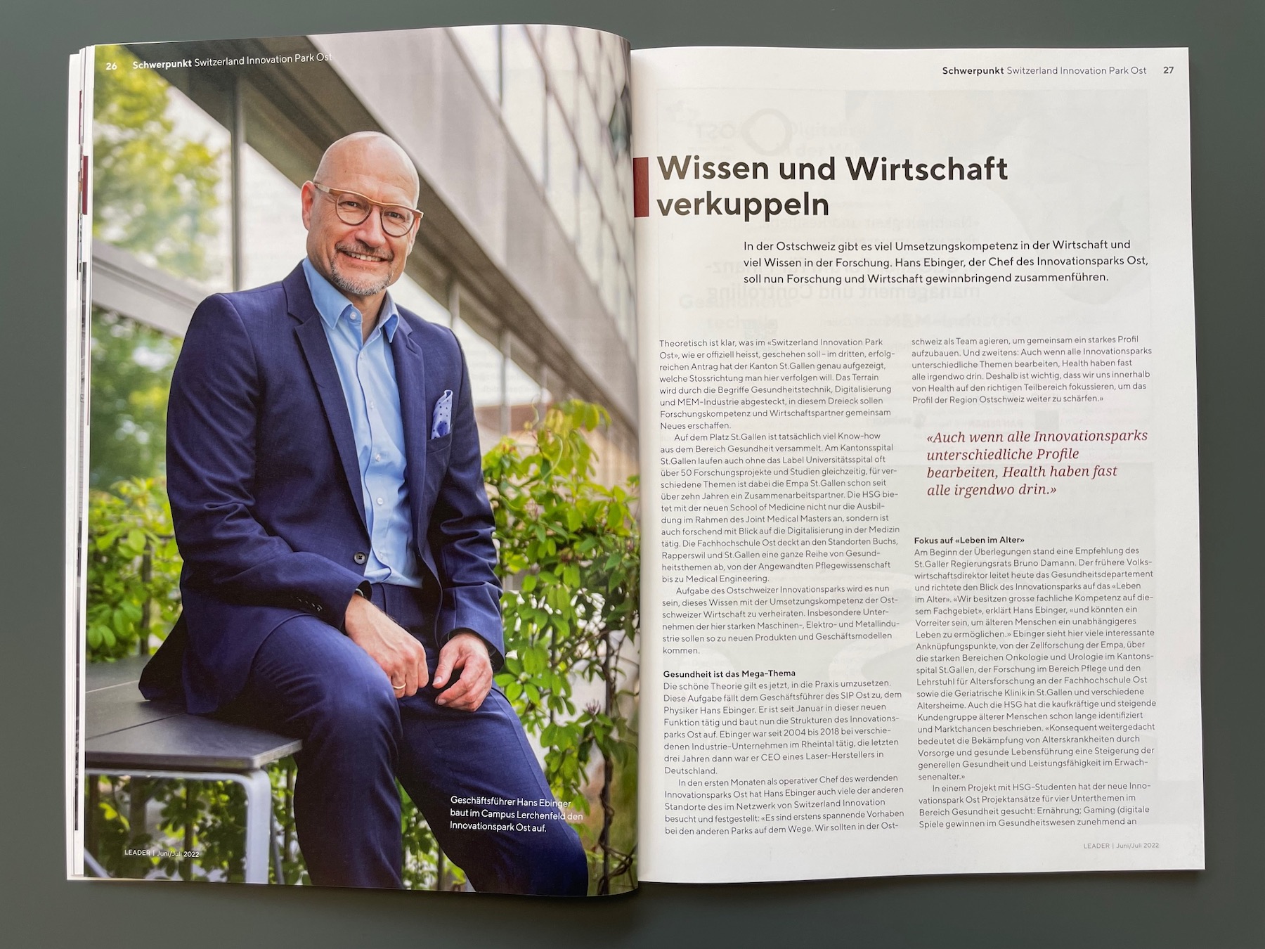 Innovationspark Ost: Schwerpunkt im neuen Leader