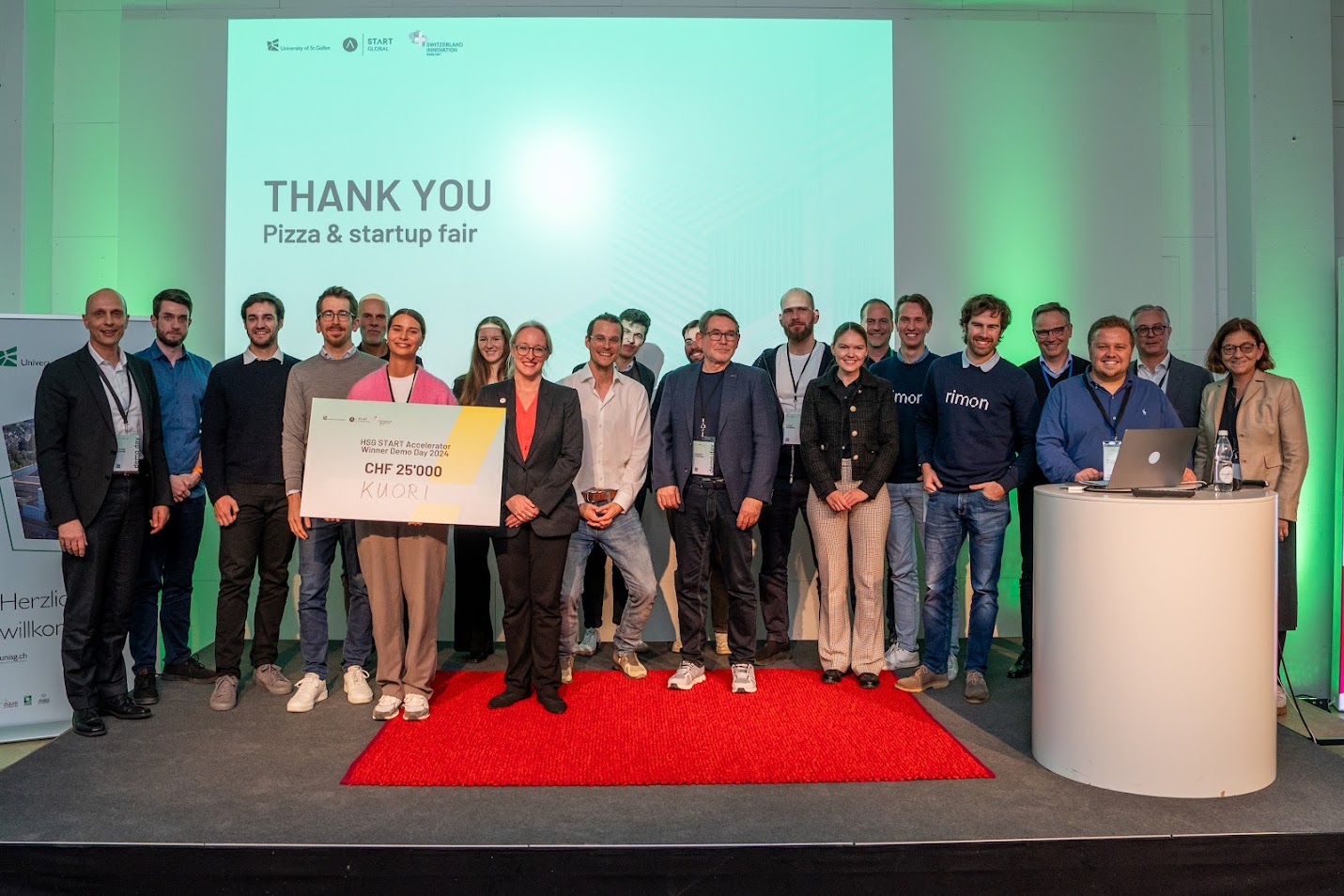 HSG START Accelerator: Erfolgreiche Pitches und Auszeichnung für Kuori 